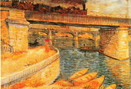 Bridges Across the Seine at Asnieres